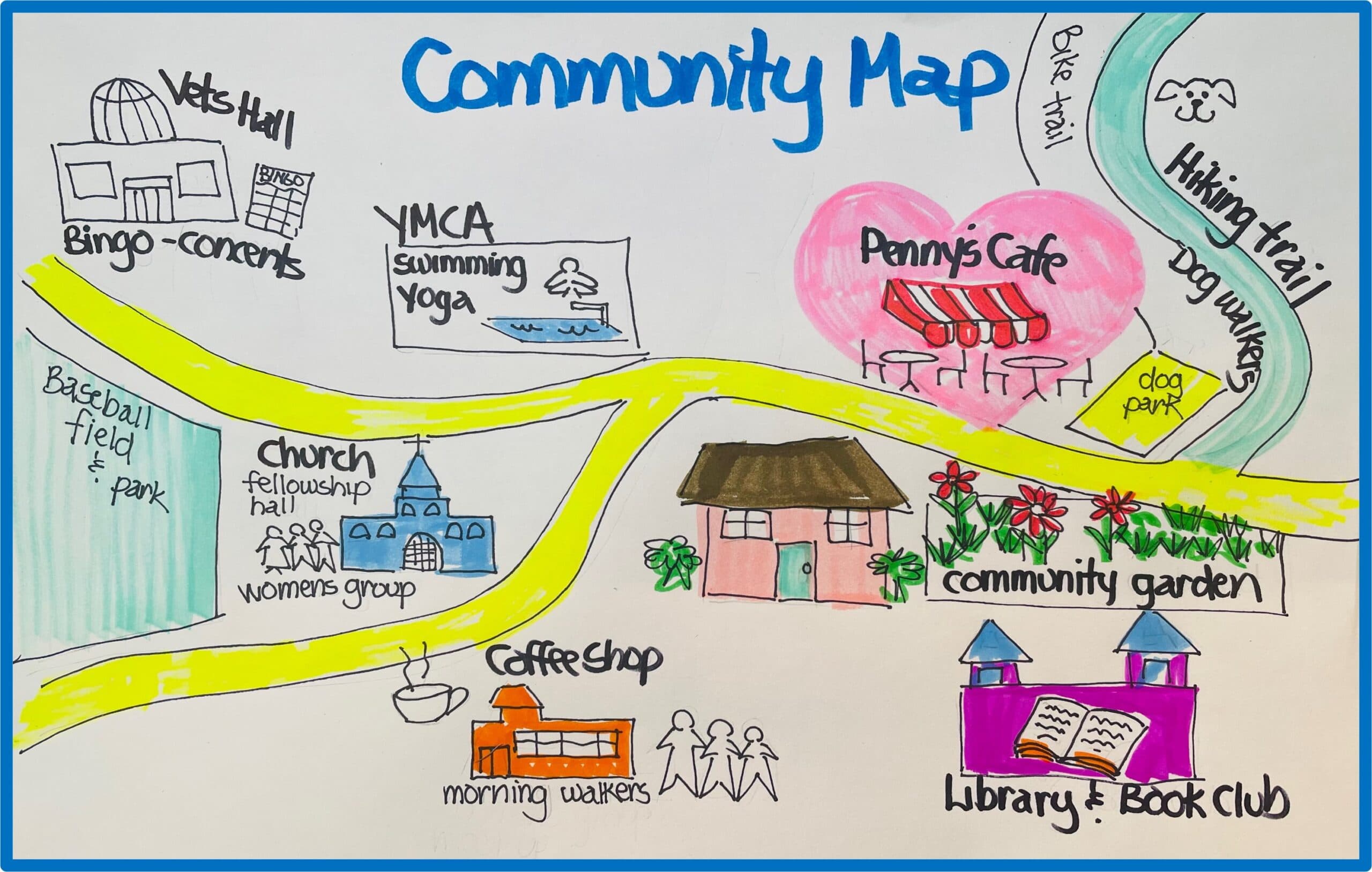 Springtime Reconnection Through Community Mapping Helen Sanderson 